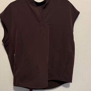 Figs Scrub set Brown